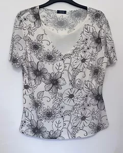 Soul Collection Floral Top Size 18 - Picture 1 of 5