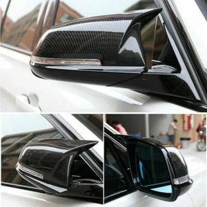 Carbon Fiber M3 Style Rear Mirror Cover Caps For BMW F20 F30 F32 F36 F87 X1 i3 - Bild 1 von 9
