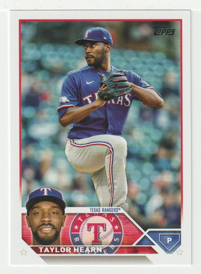 Taylor Hearn - Texas Rangers (Baseball Card) 2023 Topps # 354 Mint - Image 1 of 1