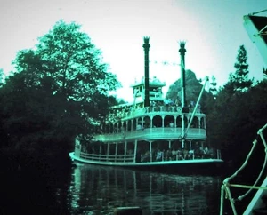 Original Slide, 1969 - Mark Twain Riverboat, Frontierland - Disneyland, CA - Picture 1 of 1