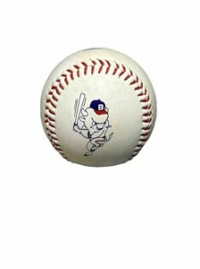 Vintage Buffalo Bisons Baseball Red Seams Ball Logo Taiwan - Picture 1 of 7