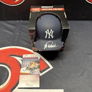 Jorge Posada Signed New York Yankees Mini Helmet Autographed JSA COA - Picture 1 of 4