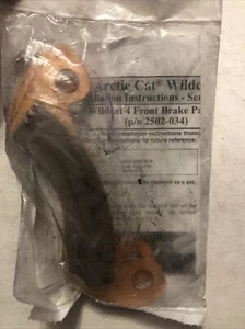 NUEVAS pastillas de freno delanteras Arctic Cat OEM Wildcat 2502-034 - Imagen 1 de 3