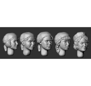 Armor35 1/35 WWII Female Medical Staff Heads - Bild 1 von 1