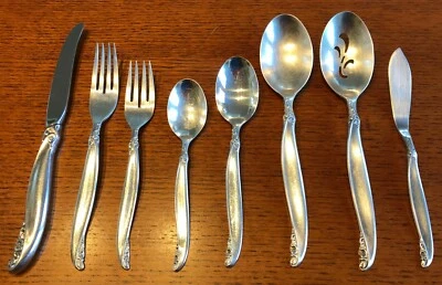 Cubiertos de plata International Rogers 1847 Leilani de colección por pieza Foto 1 de 2