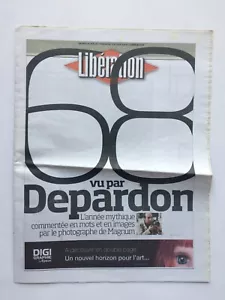 " 1968 vu par DEPARDON " in Journal LIBERATION, 2008 bardot truffaut belmondo - Picture 1 of 1