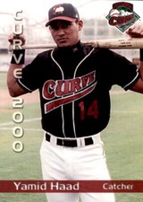 2000 Altoona Curve Grandstand #12 Yamid Haad Cartagena Colombia NM Baseball Card