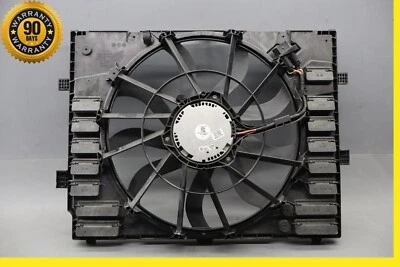 Cubierta y motor del ventilador de refrigeración del radiador 11-17 Porsche Cayenne 958 7P0121207A OEM Foto 1 de 4