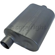 842546 Flowmaster Muffler New for Chevy S10 Pickup Ram Truck F250 Oval Jeep CJ7