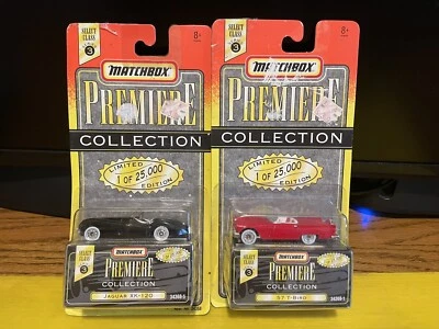 MATCHBOX 1995  PREMIER COLLECTION 57 T-BIRD & JAGUAR XK-120 LOT 143 - Image 1 of 4