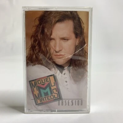 Miguel Mateos Cassette Obsession 1990 Electrosonora Rock en Espanol New Sealed - Image 1 of 3