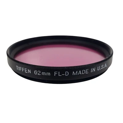 Tiffen Lens Filter 62mm FL-D Fluorescent-Daylight Screw On Mount With Case - Image 1 of 4