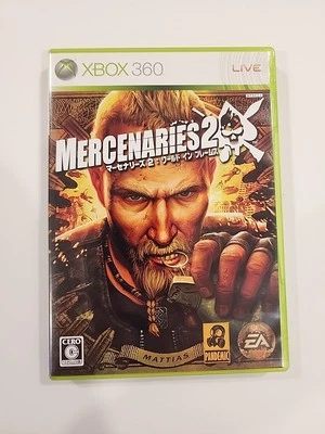 Mercenaries 2: World in Flames XBOX 360 (JP) Japan Japanese Import - US Seller - Image 1 of 4