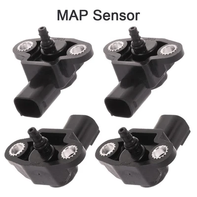 Sensor MAP de presión colector 4 piezas para Mercedes-Benz C240 C280 C320 CL500 CL550 Foto 1 de 4