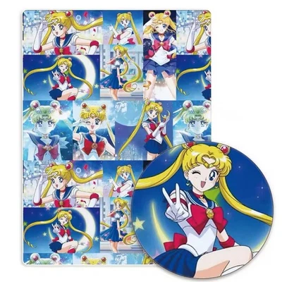 Sailor Moon ponytail scrub cap - Image 1 of 4