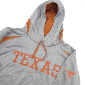 Vintage Y2K Nike Center Swoosh University of Texas UT Hoodie Mens Size Large - Picture 1 of 10