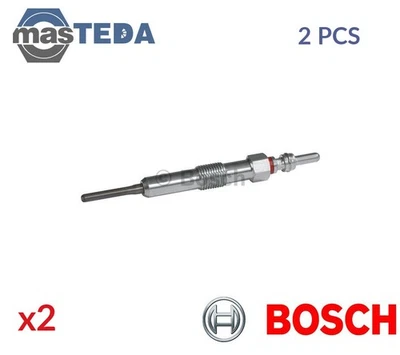 0 250 403 012 ENGINE GLOW PLUGS BOSCH 2PCS FOR MERCEDES-BENZ CITAN,CLA,B-CLASS - Image 1 of 4