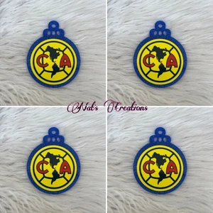 Ornamente Aguilas Del America 4er Set Club América - Bild 1 von 3
