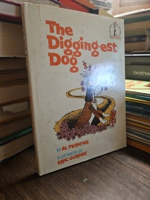 THE DIGGING-EST DOG By Al Perkins 1st Ed HC/DJ Dr. Seuss Beginner Books — 第 1/4 张图片