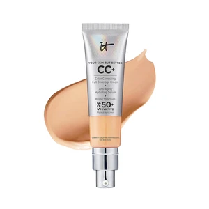 IT Cosmetics CC+ Cream - Natural Full Coverage Foundation with SPF 50+, Color Co - Picture 1 of 42