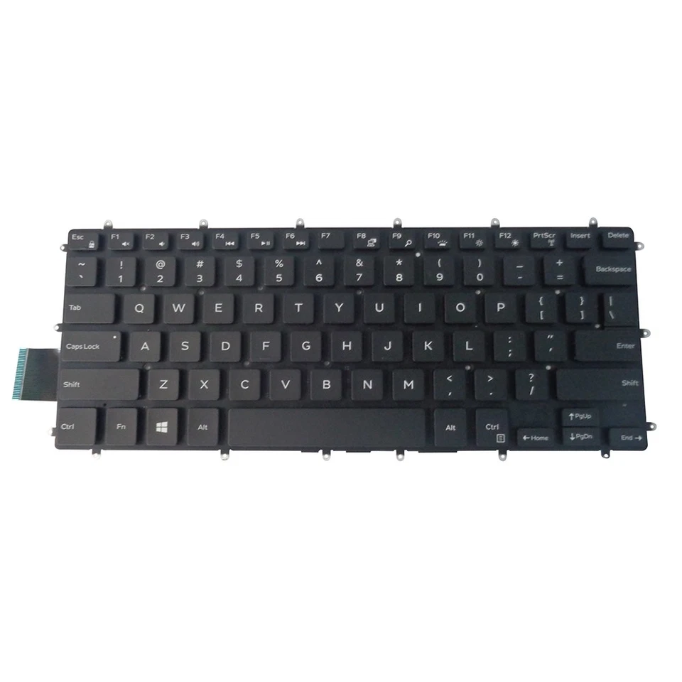 Teclado retroiluminado para laptops Dell Inspiron 7368 7370 7373 7375 7378 - versión EE. UU. Foto 1 de 1