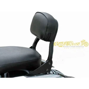 Driver Backrest Low Black Kawasaki VULCAN S 650 - Picture 1 of 2