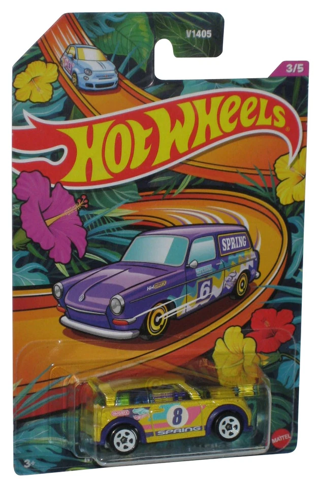 Voiture Jouet Mini Cooper S Challenge Hot Wheels (2023) Jaune Printemps 3/5 - Photo 1/1