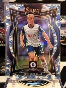 2024-25 Select LUCAS BERGVALL RC Winter Camo /49 Tottenham Sweden TZ - Picture 1 of 2