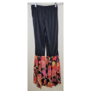 Adult 60s 70s Hippie Groovy Flower Child Bell Bottoms Costume Womens Medium - Picture 1 of 6