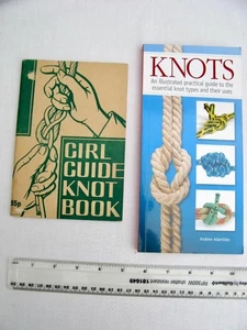 How to tie knots books bundle Knots and Girl Guide Knot Illustrated books - Picture 1 of 1