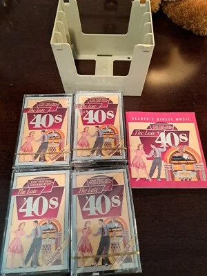 READERS DIGEST Cassette Tapes Top Ten Collection The Late 40s w/ Booklet - Image 1 of 3