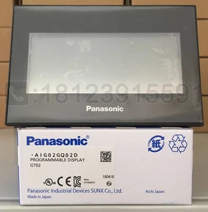 Pantallas industriales Panasonic HMI pantallas táctiles 3,8 pulgadas AIG02GQ02D DC5V - Imagen 1 de 2