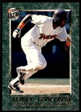 1989 FLEER ULTRA COMMEMORATIVE HOF TONY GWYNN SAN DIEGO PADRES #9 INSERT