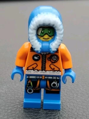 Lego City Minifigura Artic Base Camp Gafas Explorador Masculino 60036 C16-3  Foto 1 de 2