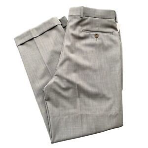 Ralph Ralph Lauren Mens Complete Comfort Pant Gray 34x30 Wool