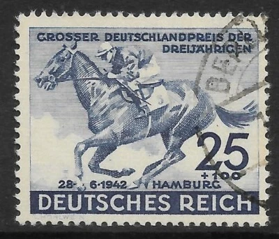 GERMANY. 1942. Hamburg Derby Commemorative. SG: 804. Fine Used - Image 1 of 2