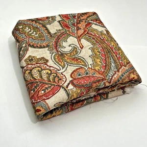 Covington Paisley Upholstery Fabric 1 Yard Piece Sewing Crafts Quilts - Picture 1 of 4