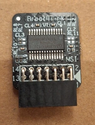 TPM 2.0 Modul 14 -1 Pin MSI - Bild 1 von 4