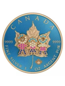 1 oz Canada 'FAMILY DAY' 9999 fine silver LIMITED EDITION ✅ FAST SHIPPING! - Picture 1 of 7
