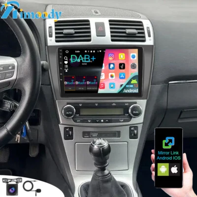 DAB+ Für Toyota Avensis T27 2008-2015 Android 13 Autoradio GPS NAVI WIFI 1+32GB - Bild 1 von 4
