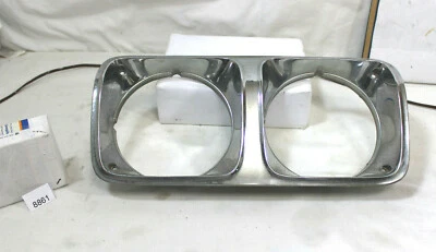 1974-1978 CHRYSLER NEWPORT HEADLIGHT CHROME BEZEL PASSENGER/RIGHT OEM - Image 1 of 4