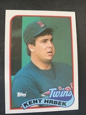 1989 Topps Baseball Card #265 Kent Hrbek Minnesota Twins NmMt Free Shipping!