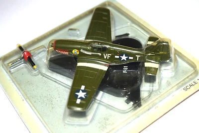 1:100 P-51 B  Mustang VF-T 'Shangri-La ' D.Gentile diecast by GE Fabbri -Italeri - Image 1 of 4