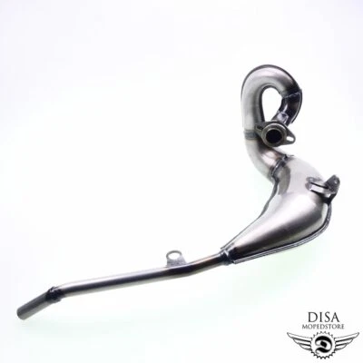 Giannelli Sport Auspuff Vorschalldämpfer für Yamaha DT 125 R 2T DTR 125 ABE - Bild 1 von 4