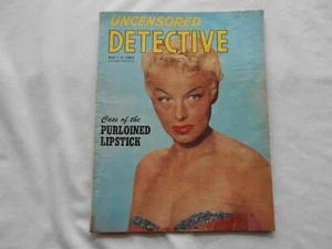UNCENSORED DETECTIVE Magazine-MAY,1952 - Picture 1 of 2