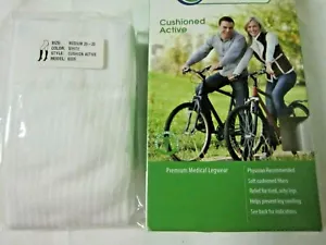 Health Mart Unisex Kompression Kniestrümpfe Medium 20-30 mmHG weiß gepolstert 6005 - Bild 1 von 10