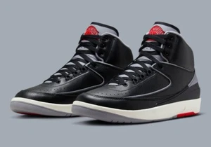 Nike Air Jordan 2 Retro ‘Black Cement’ Basketball Shoes Men's Size US 11 New✅ - Picture 1 of 8