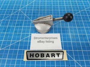 Genuine Hobart Model D-300 30 Qt Mixer Speed Gear Shift Shifter Selector Knob - Picture 1 of 2