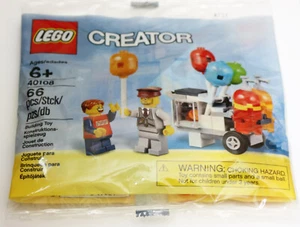 LEGO 40108 - CREATOR - MINIFUGUREN & BALLONVERKAUFWAGEN - POLYBAG - OVP - NEU - Picture 1 of 2
