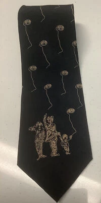 Globos Voladores Familiares John Lennon Corbata “Paz, Hermano” Negro/Tostado COMO NUEVO Foto 1 de 4